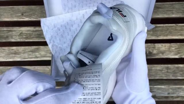 Распаковка FILA DISRUPTOR 2 из магазина BOOTDOZER