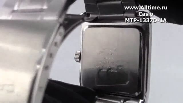 Мужские японские наручные часы Casio MTP-1337D-1A смотреть онлайн