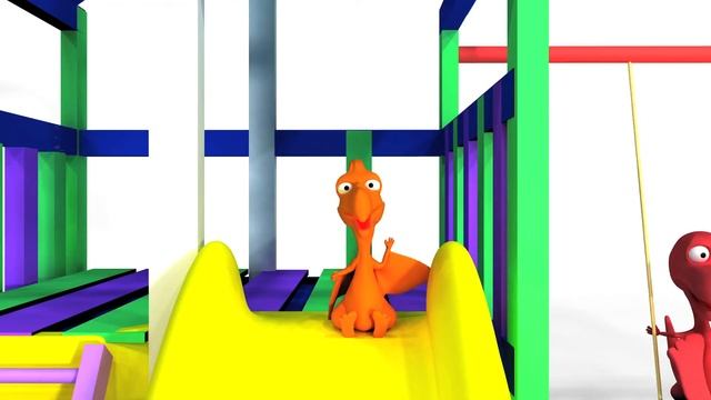 "10 Little Dinosaur Kids" Song - Dino Pop Kids смотреть онлайн
