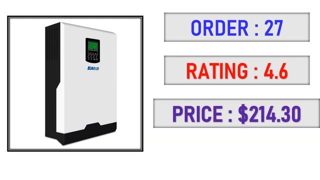 TOP 10 Best Easun Power Solar Inverter in 2023 смотреть онлайн