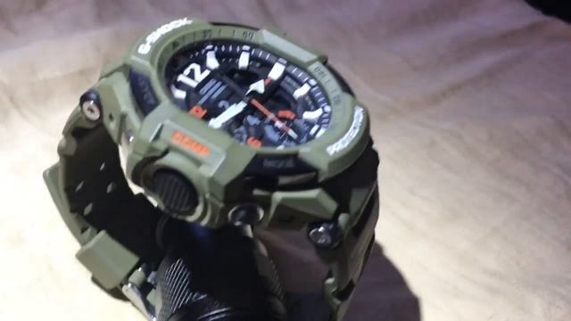 Casio G-Shock GA-1100 in OD Green смотреть онлайн