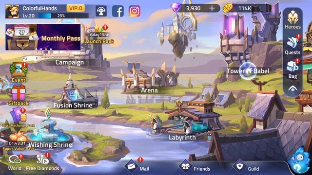 Playing Mobile Legends: Adventure for the First Time | Colorful Hands Toys Show Live Stream смотреть онлайн