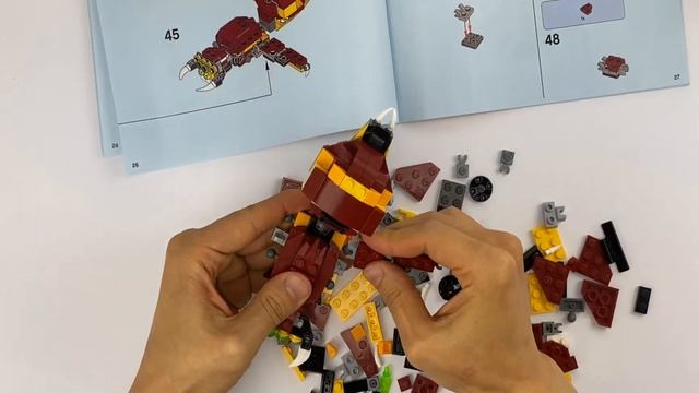 LEGO Creator 3 In 1 Mythical Creatures - Spider!! Eww~~~~