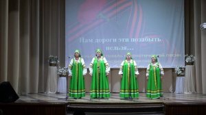 Песня "Белые слёзы черёмух" в исполнении коллектива "Сударушки"