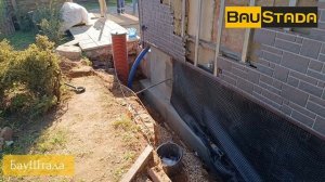 Для чего нужен дренаж и гидроизоляция подвала. Вести с полей. показываем нашу работу.