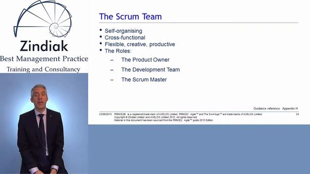 PRINCE2 Agile - SCRUM (03/40) смотреть онлайн