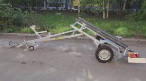 Обзор прицепа ЛАВ 81015С. Производитель Вектор