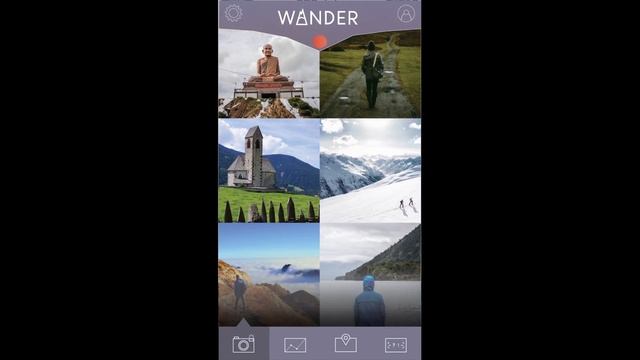 wander app motion graphic смотреть онлайн