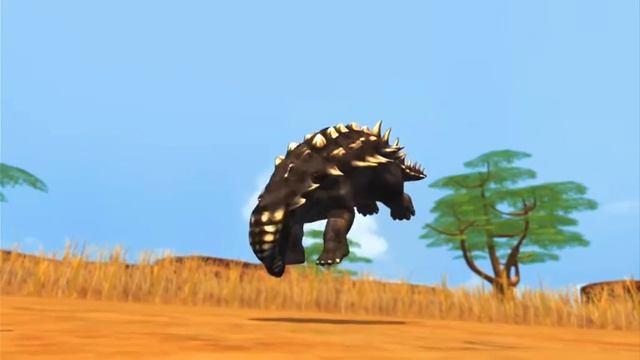 titanoceratops vs Hilaeosaurus s2 G1 смотреть онлайн