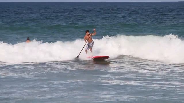 Paddle Board Surfing SUP STOCK FOOTAGE смотреть онлайн