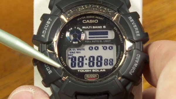 Diagnostics for Casio G-Shock GW2310