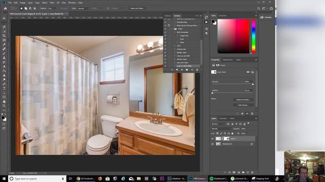 How to Photoshop Your Camera Out Of A Bathroom Mirror - Tony Z Tutorials смотреть онлайн