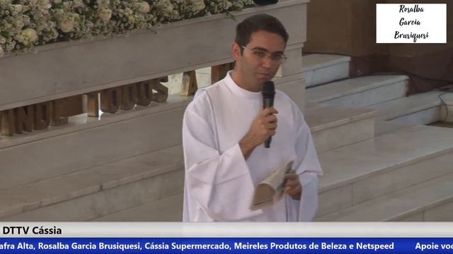 MISSA DOMINICAL NO SANTUÁRIO DE SANTA RITA 16/09/2018 - CÁSSIA/MG смотреть онлайн