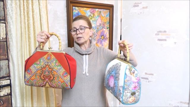 СУМОЧКИ РУЧНОЙ РАБОТЫ 👜 РАСПРОДАЖА 🎁 Часть 1 смотреть онлайн