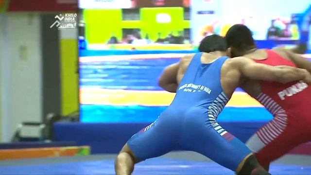 Wrestling Greco-Roman 71 KG Under 17 Boys Final - Sahil Vs Umesh | Khelo India Youth Games 2020 смотреть онлайн