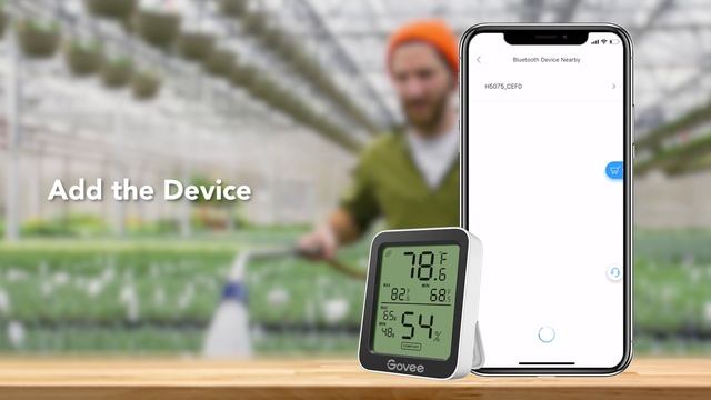 Умный гигрометр-термометр Govee Bluetooth H5075001
