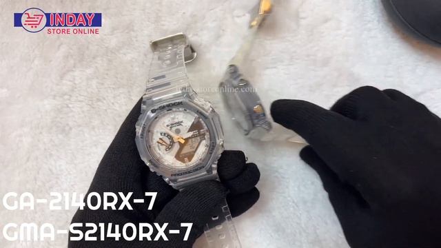 G-SHOCK 40th Anniversary Limited Edition GA-2140RX-7 and GMA-S2140RX смотреть онлайн