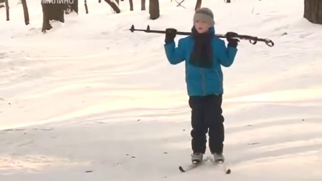Томилинские школьники готовятся к лыжным гонкам смотреть онлайн