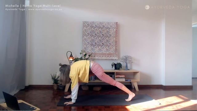 Wake Up Yoga (55 min) | Hatha Yoga Flow Class | Ayurveda Yoga with Michellé смотреть онлайн