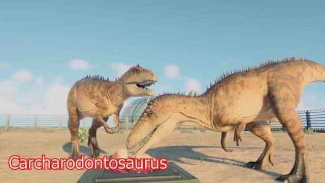 BEST of Jurassic World Review: Iguanodon, T-REX, Ankylosaurus, Scorpius Rex, Carcharodontosaurus смотреть онлайн