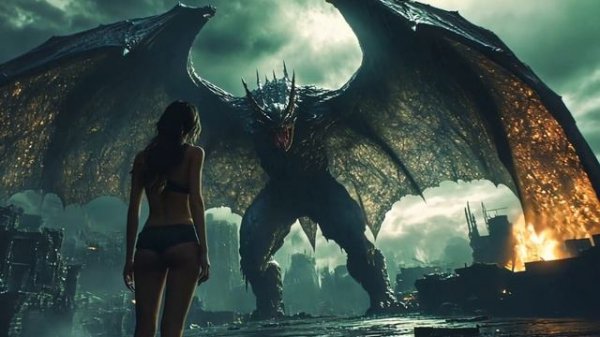 Dark Skies Heavy Metal Rock Music AI Short Cinematic Story