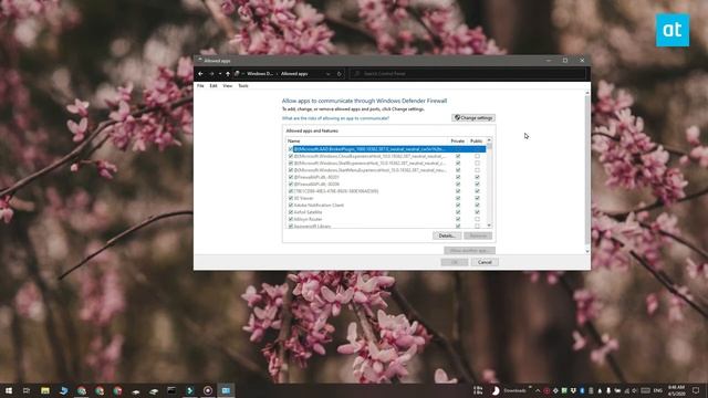 How to allow an app to communicate over the network on Windows 10 смотреть онлайн
