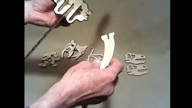 Laser-cut T-Rex Assembly смотреть онлайн