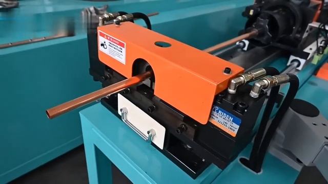CNC pipe punching flanging machine,Air Conditioner Cooling System copper tube flange hole punching смотреть онлайн