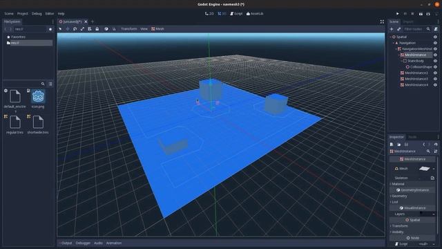 How to bake 3d navmeshes in Godot - 3d pathfinding смотреть онлайн