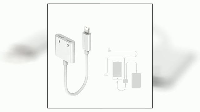 Dual Headphone Jack Adapter Audio with Charge Splitter for iPhone X / 8/ 7 Plus смотреть онлайн