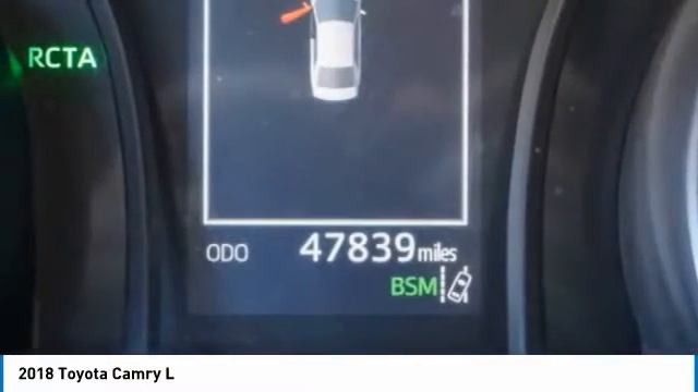 2018 Toyota Camry 10185A смотреть онлайн