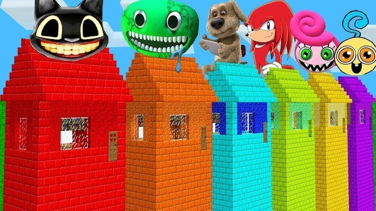 НУБ И ПРО ДЛИННЫЙ SCP ДОМ В МАЙНКРАФТ КОЛЯН И КСЮША НОВАЯ РУБРИКА смотреть онлайн