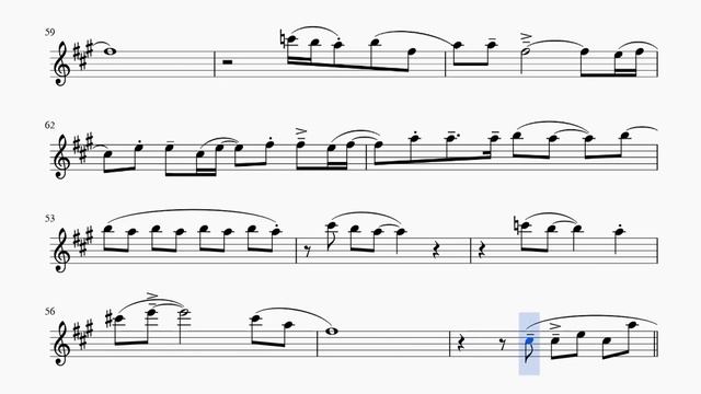 Unchain My Heart by Joe Cocker. +version for alto sax смотреть онлайн