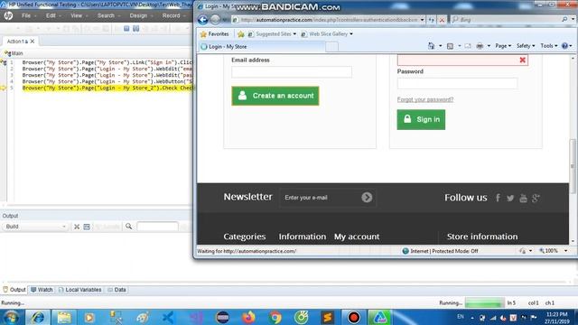 Demo test chức năng bằng phần mềm HP Quick Test Pro. смотреть онлайн