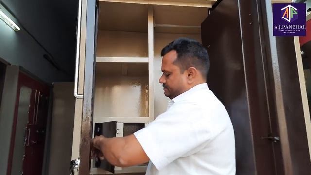 THREE DOOR ALMIRAH || WITH SECRET HIDDEN LOCKERS BY A.J.PANCHAL STEEL FURNITURE AND FABRICATION смотреть онлайн