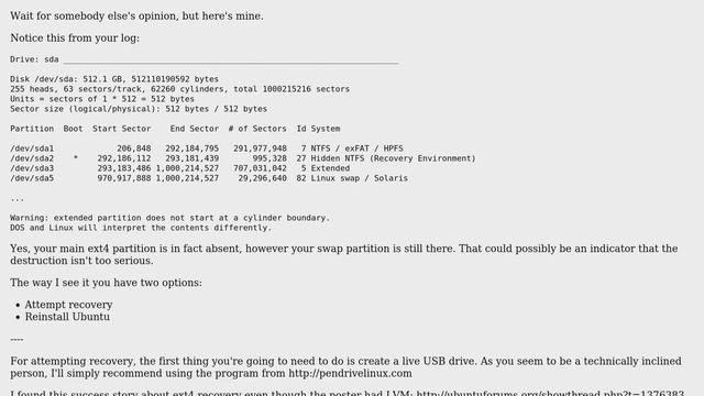 Ubuntu: Windows 10 update destroyed grub and ubuntu partition смотреть онлайн