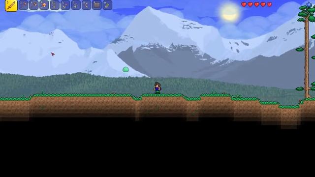 Terraria #1 (Осматриваем территорию, и выбираем место для дома) смотреть онлайн