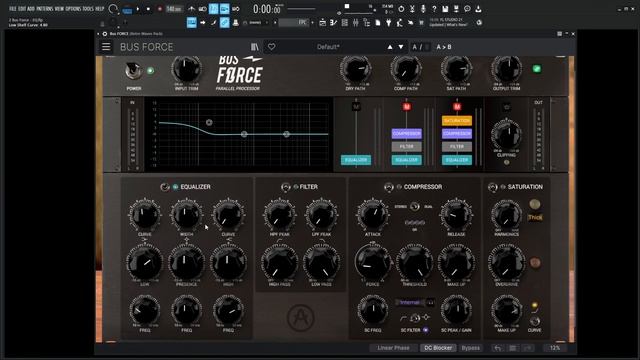 Bus Force Equalizer Arturia Plugin Tutorial - Part 2 смотреть онлайн