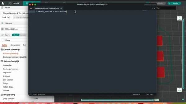 Orca Slicer Flow Rate | Akış Kalibrasyonu