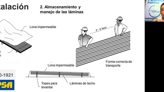 Capacitación (Grabación): Instalación y Mantenimientos de Techos de Zinc смотреть онлайн