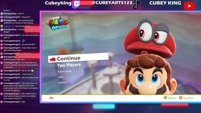 Super Mario Odyssey trick jumps again! смотреть онлайн