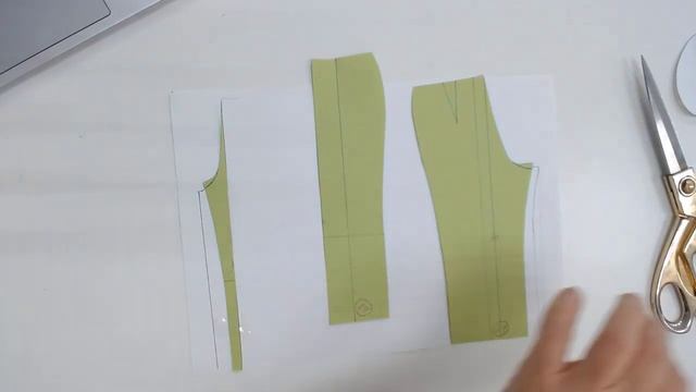 Юбка-брюки. Моделирование на основе базовой выкройки брюк смотреть онлайн