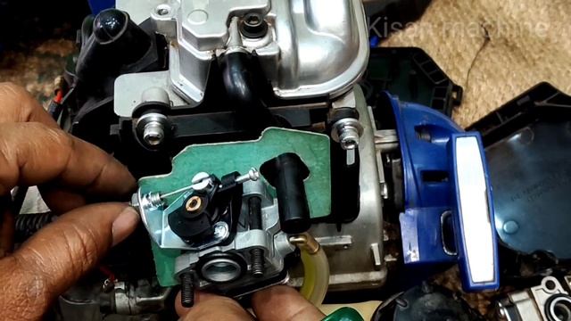 4 Stroke Brush Cutter Repair | How To Start Petrol Brush Cutter смотреть онлайн