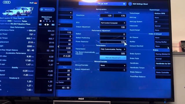 Gt7 sports ￼Quattro s1 pikes peak 87 tune for the world touring car 700 смотреть онлайн