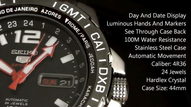 Seiko 5 Sports Automatic SRP685K1 Mens Watch смотреть онлайн