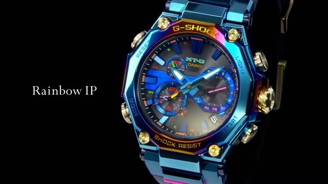 G-SHOCK MT-G Blue Phoenix Limited Edition Watch MTG-B2000PH-2A смотреть онлайн