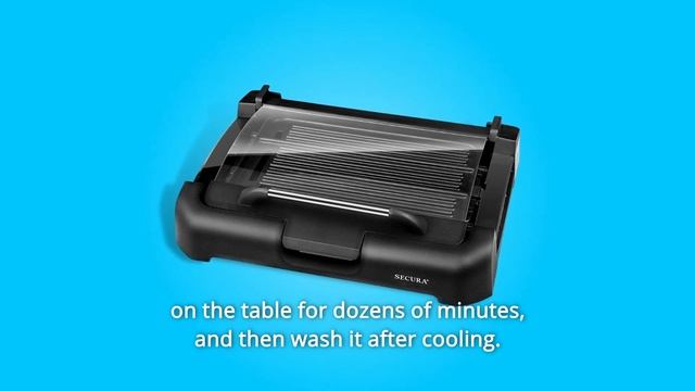 Secura Smokeless Indoor Grill 1800-Watt Electric Griddle смотреть онлайн