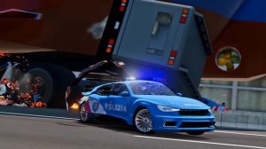 ТАНКЕР выпал с погрузчика И РАЗНОСИТ ГОРОД + ракеты BeamNG.Drive