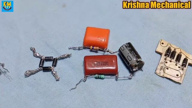 Transformerless Mini Power Supply 220V to 12V DC смотреть онлайн