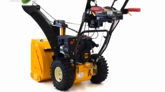 3D animace otáčející se sněhové frézy Cub Cadet 524 SWE смотреть онлайн